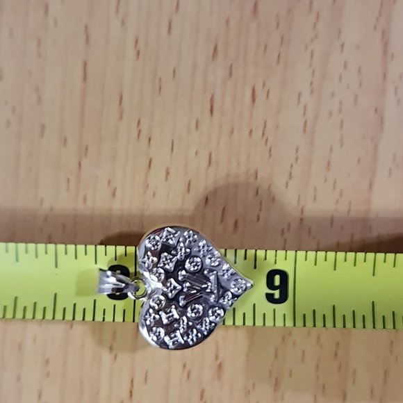 Heart shape gold pendant - Picture 4 of 13